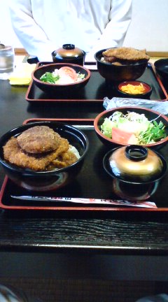 メンチカツがものすごくおいしかった